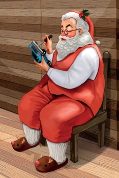 Notes: Santa Claus / Medium Size Notebook with Lined Interior, Page Number and Daily Entry Ideal for Organization, Taking Notes, Journal, Diary, Daily Planner