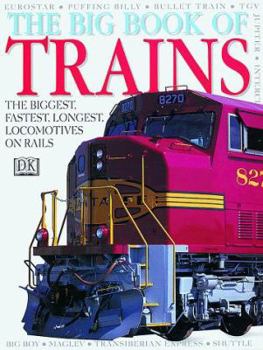 Hardcover DK Big Book of Trains Book