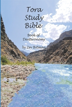 Paperback Tora Study Bible: Book of Deuteronomy Book