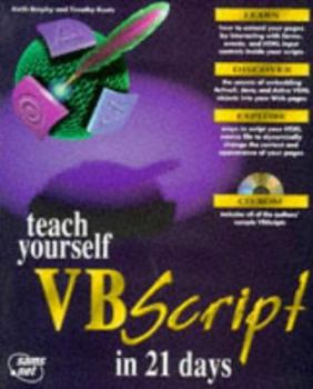 Paperback Teach Yourself VBScript in 21 Days Book