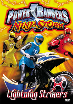 DVD Power Rangers: Ninja Storm Lightning Strikers Book