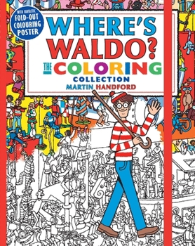 Paperback Where's Waldo? the Coloring Collection Book
