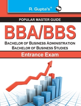 Paperback BBA/BBS Entrance Exam Guide Book