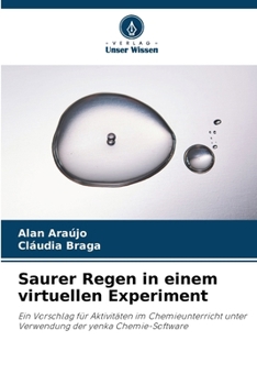 Paperback Saurer Regen in einem virtuellen Experiment [German] Book