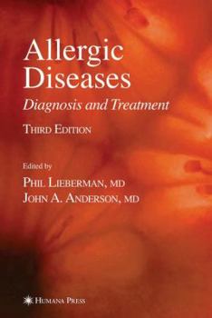 Hardcover Allergic Diseases: Diagnosis and Treatment Book