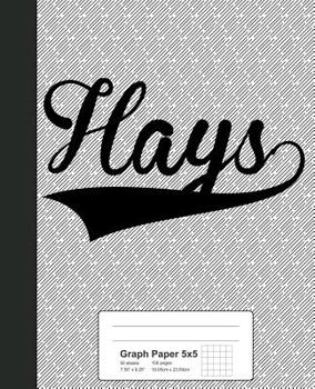 Paperback Graph Paper 5x5: HAYS Notebook Book