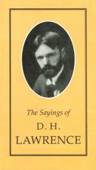 Paperback Sayings of D.H. Lawrence (Duckworth Sayings Series) Book