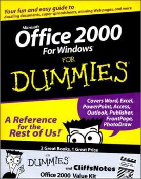 Paperback Office 2000 Value Kit Book