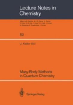 Paperback Many-Body Methods in Quantum Chemistry: Proceedings of the Symposium, Tel Aviv University 28 - 30 August 1988 Book