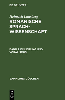 Hardcover Einleitung und Vokalismus [German] Book