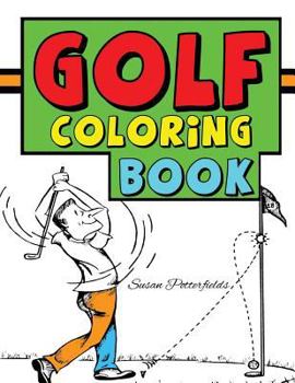 Paperback Golf Coloring Book