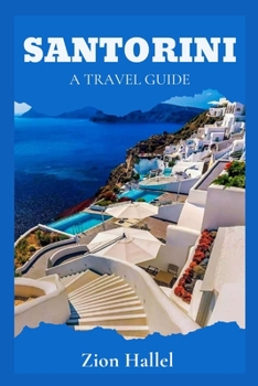 Paperback Santorini: A Travel Guide Book