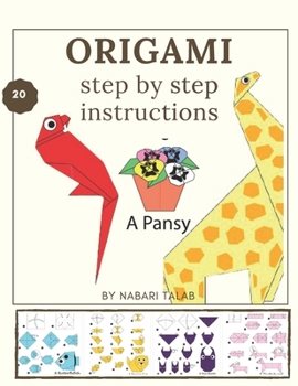 Paperback Origami step by step instructions: animals birds dogs cats Book