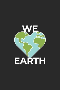 Earth: Graph Paper Notebook 6x9 inches with 120 pages