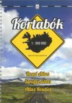 Spiral-bound Iceland Road Atlas, with Town Plans, 2014-2015 2014 Book