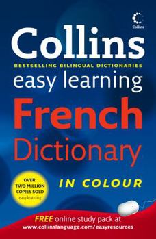 Paperback Collins Easy Learning French Dictionary (Collins Easy Learning Dictionaries) (English and French Edition) Book