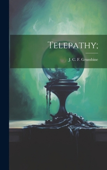 Hardcover Telepathy; Book