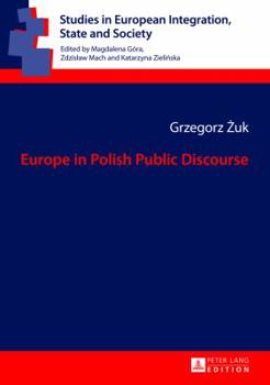 Hardcover Europe in Polish Public Discourse Book
