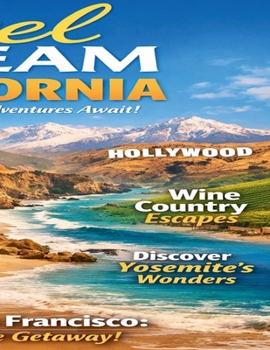 Paperback Travel Dream California Book