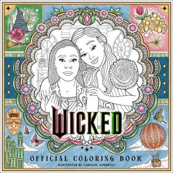 Paperback Wicked Official Coloring Book