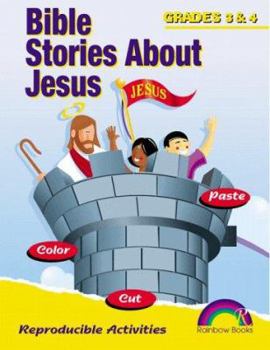 Paperback Bible Stories about Jesus Grades 3-4 Book
