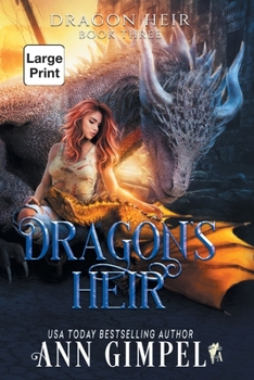 Paperback Dragon's Heir: Dystopian Fantasy [Large Print] Book