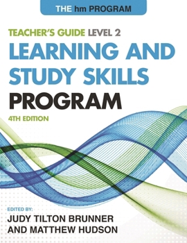 Paperback HM Learning and Study Skills Program: Level 2: Teacher's Guide Book