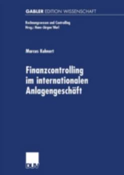 Paperback Finanzcontrolling Im Internationalen Anlagengeschäft [German] Book