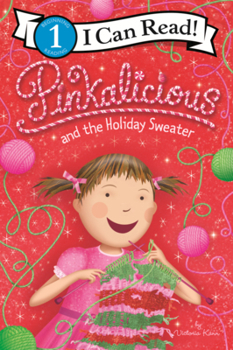 Library Binding Pinkalicious and the Holiday Sweater Book