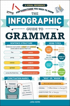 Paperback The Infographic Guide to Grammar: A Visual Reference for Everything You Need to Know Book