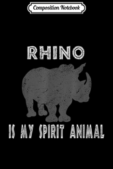Composition Notebook: Rhinoceros Gift Funny Rhino  Journal/Notebook Blank Lined Ruled 6x9 100 Pages