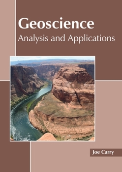 Hardcover Geoscience: Analysis and Applications Book