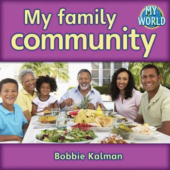Paperback My Family Community Book