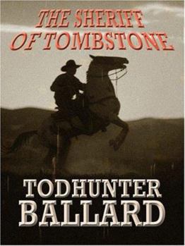 Paperback The Sheriff of Tombstone [Large Print] Book