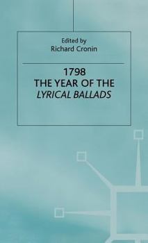Hardcover 1798: The Year of the Lyrical Ballads Book
