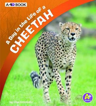 Hardcover A Day in the Life of a Cheetah: A 4D Book