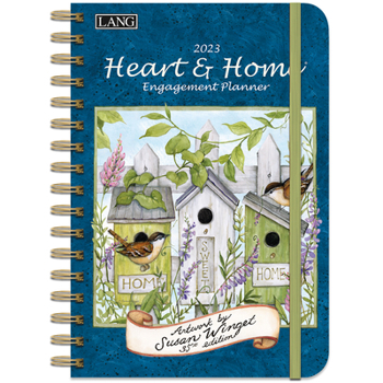 Office Product Heart & Home(r) 2023 Spiral Engagement Planner Book