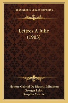 Paperback Lettres A Julie (1903) [French] Book