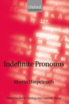 Paperback Indefinite Pronouns Book