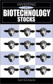 Hardcover Investing in Biotechnology Stocks Book