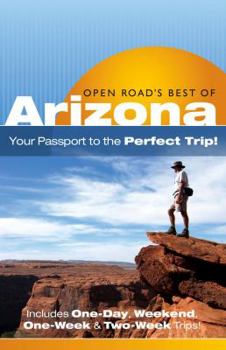 Paperback Open Road's Best of Arizona Book