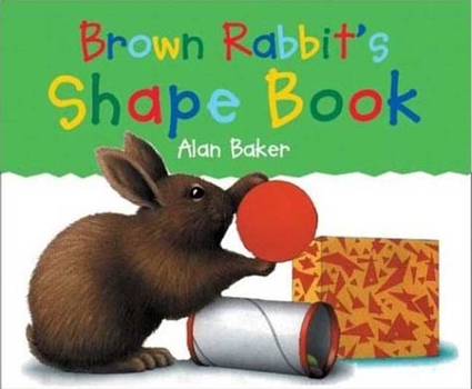 Paperback Brown Rabbit's Shapes (Little Rabbit Books) Book