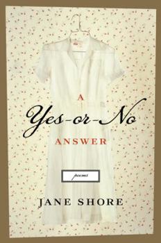 Hardcover A Yes-Or-No Answer: Poems Book