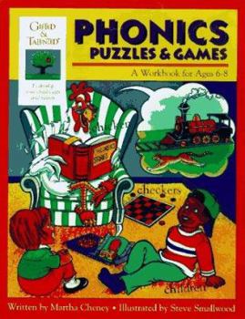 Paperback Phonics Puzzles & Games: A Workbook for Ages 6-8 Book