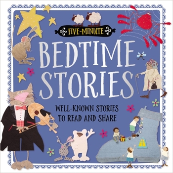 Hardcover Five-Minute Bedtime Stories Book
