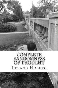 Paperback Complete Randomness of Thought Book