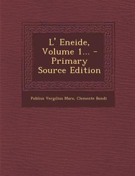 Paperback L' Eneide, Volume 1... - Primary Source Edition [Italian] Book