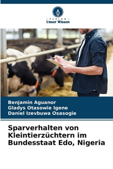 Paperback Sparverhalten von Kleintierzüchtern im Bundesstaat Edo, Nigeria [German] Book