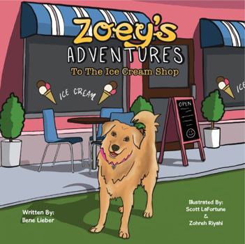 Hardcover Zoey's Adventures to the Ice Cream Shop Book