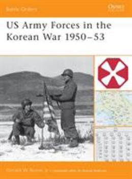 Paperback US Army Forces in the Korean War 1950 53 Book